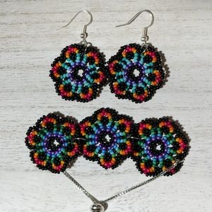 SOLD Earring and bracelet set